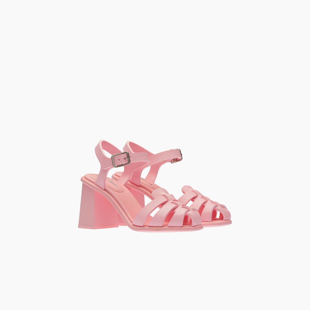 EVA sandals with ankle strap - 1