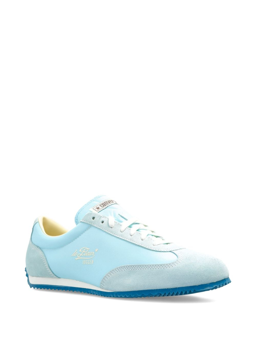 suede-panelled trainers - 2