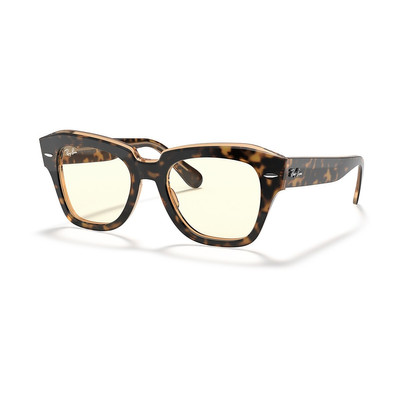 Ray-Ban RB2186 State Street Blue-Light Clear Evolve outlook