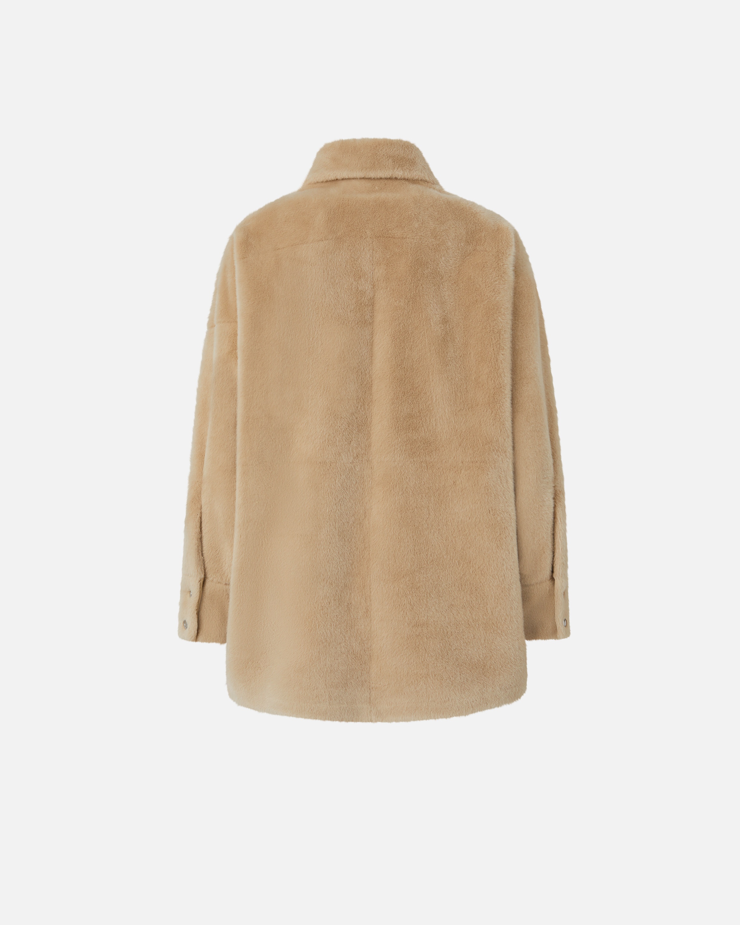 SOFT SHEEPSKIN-EFFECT SHACKET - 6