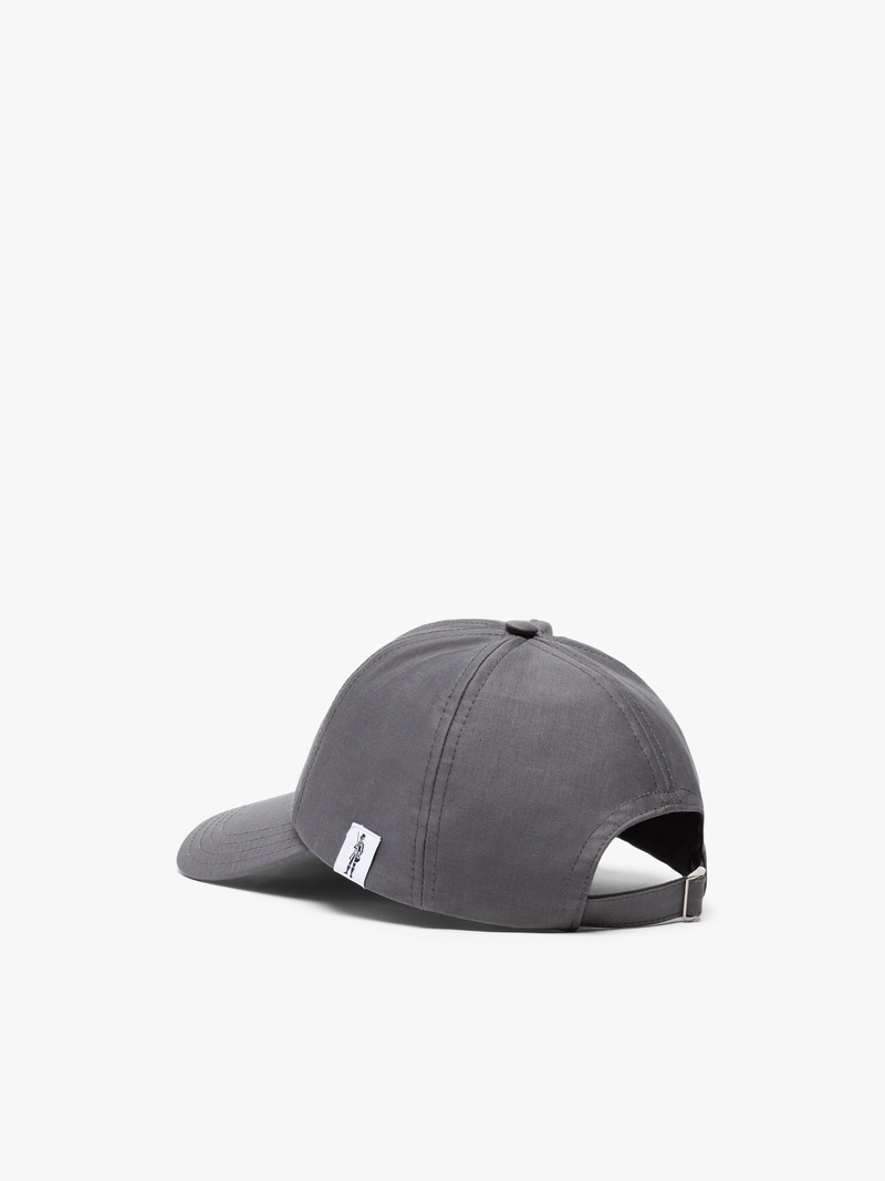 Mackintosh TIPPING GREY RAINTEC COTTON BASEBALL CAP outlook