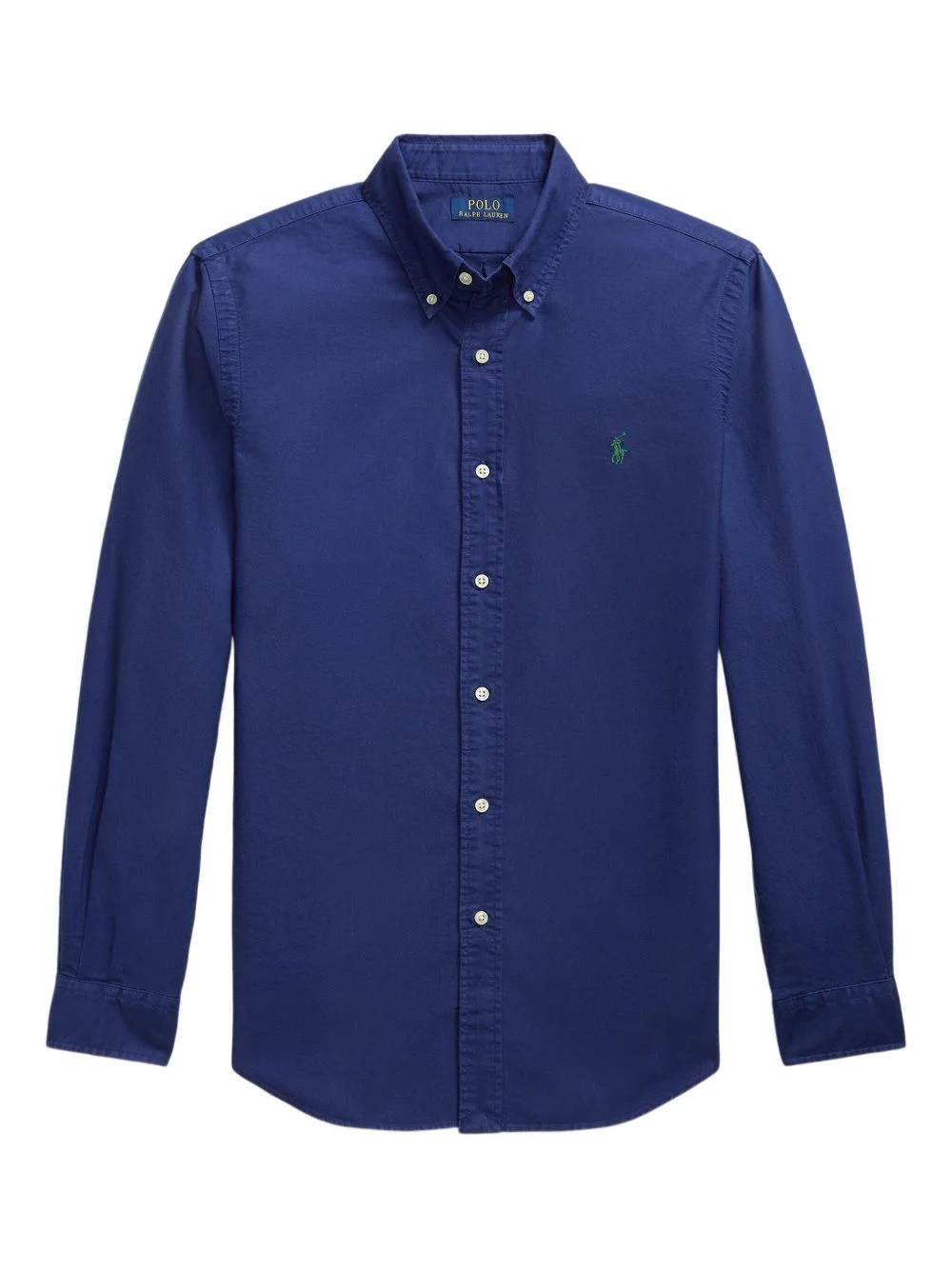 embroidered-logo shirt - 1