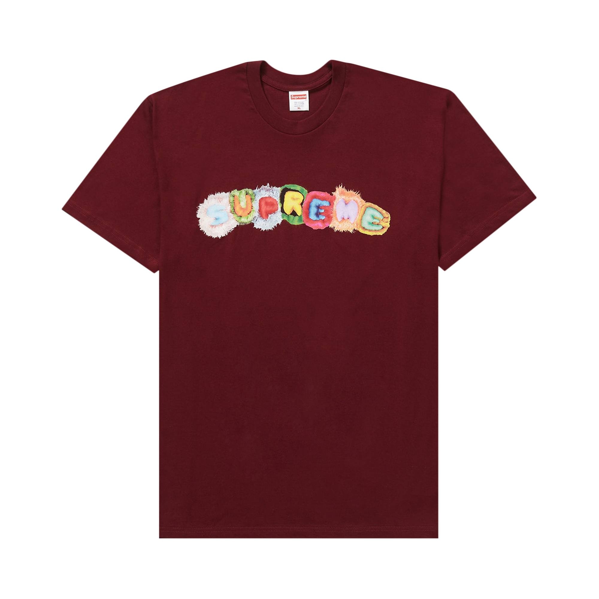 Supreme Pillows Tee 'Burgundy' - 1