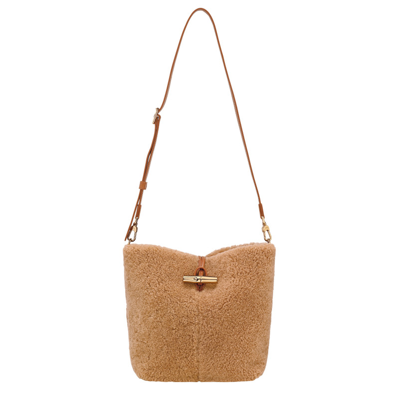 Le Roseau Crossbody bag Camel - Leather 1