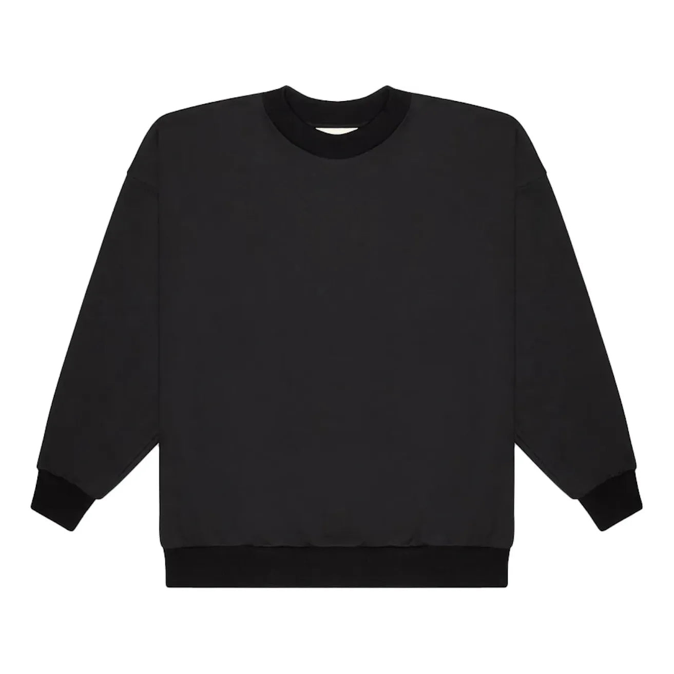 Fear of God Back Logo Crewneck Sweatshirt 'Black' FOG-FW19-64 - 3