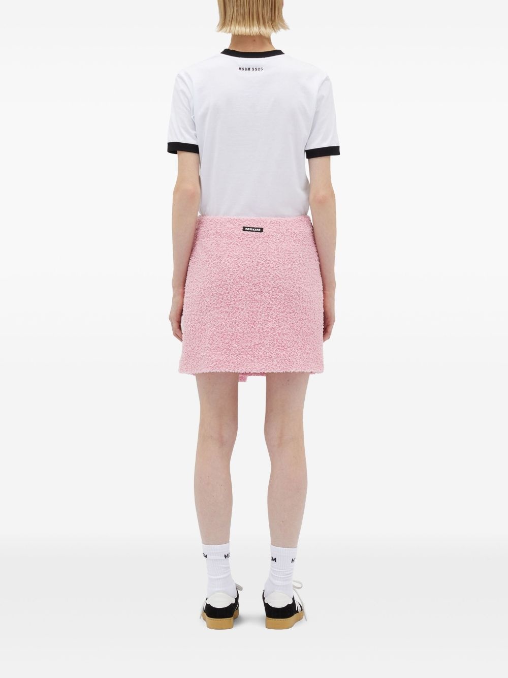 draped midi skirt - 4