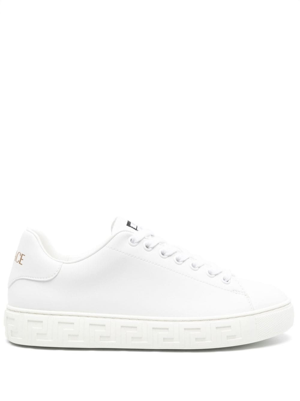 Greca leather sneakers - 1