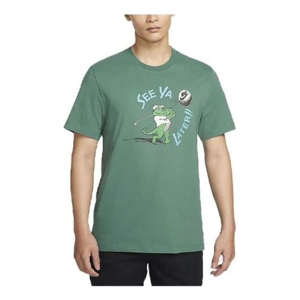 Nike Golf Graphic T-shirt Asia Sizing 'Green' FV8427-361 - 1