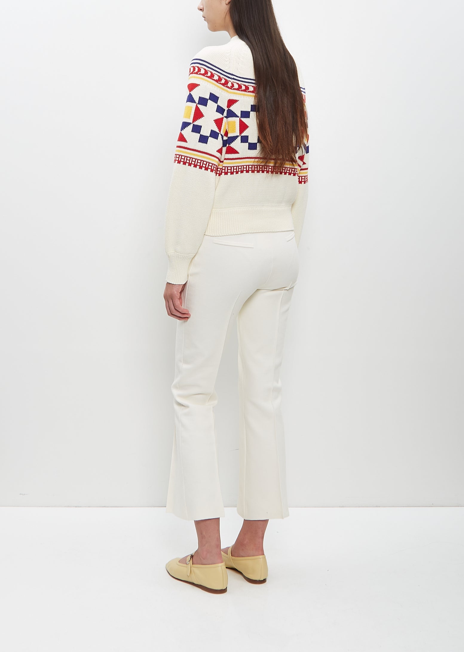 Cotton Lara Fairisle Crewneck - 3