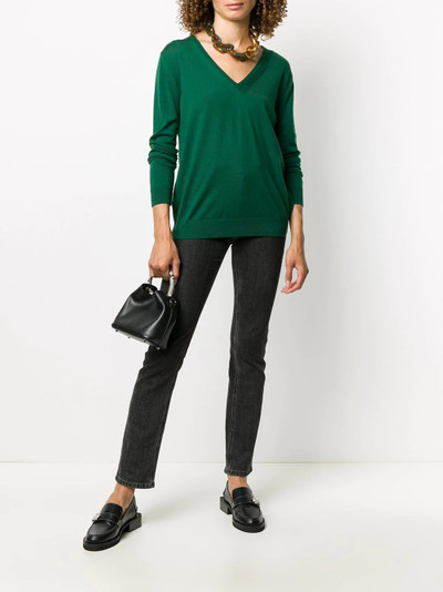 Aspesi v-neck knit jumper outlook