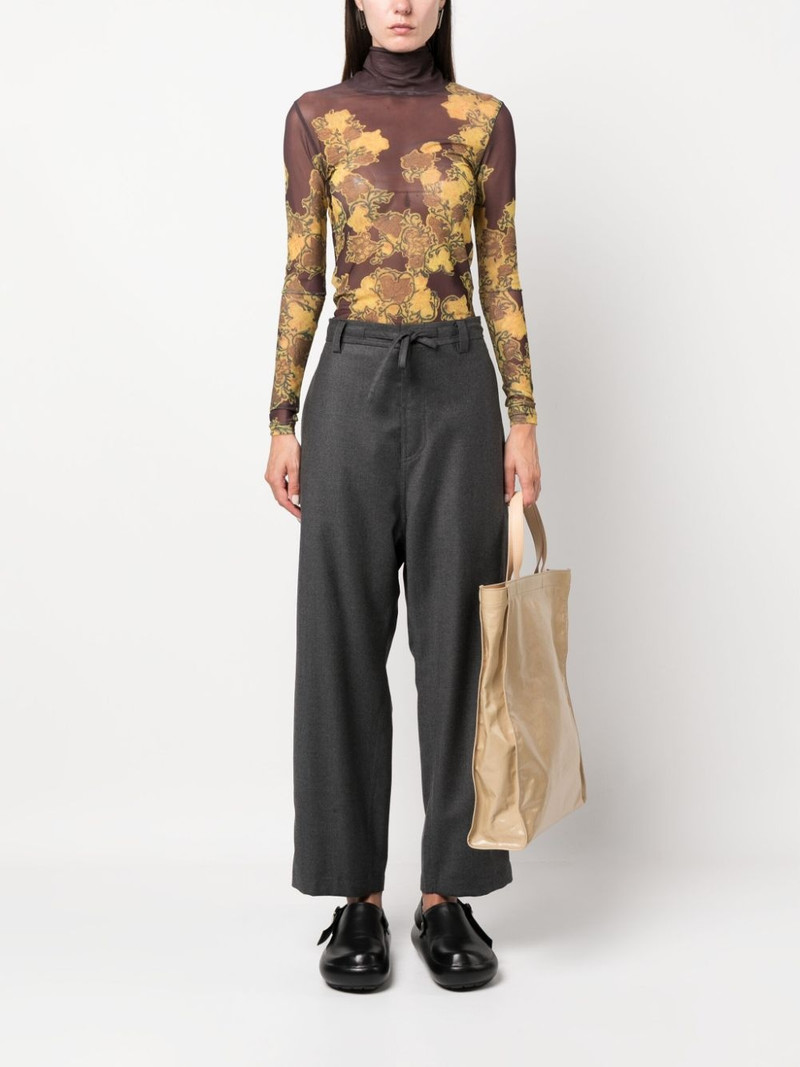 SOFIE D'HOORE straight-leg wool trousers outlook