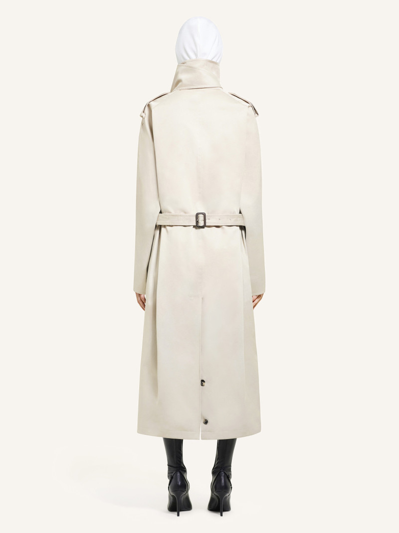 LONG OBLIQUE TRENCH COAT 3