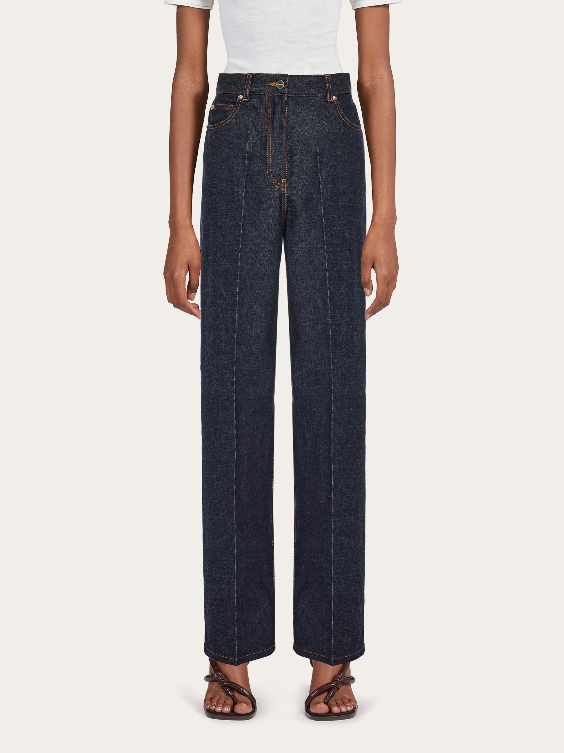 Wide leg jeans - 2