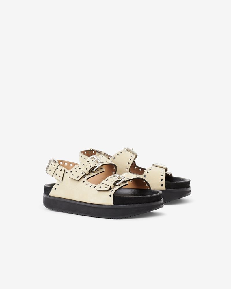 OPHIE PLATFORM BUCKLE SANDALS - 3