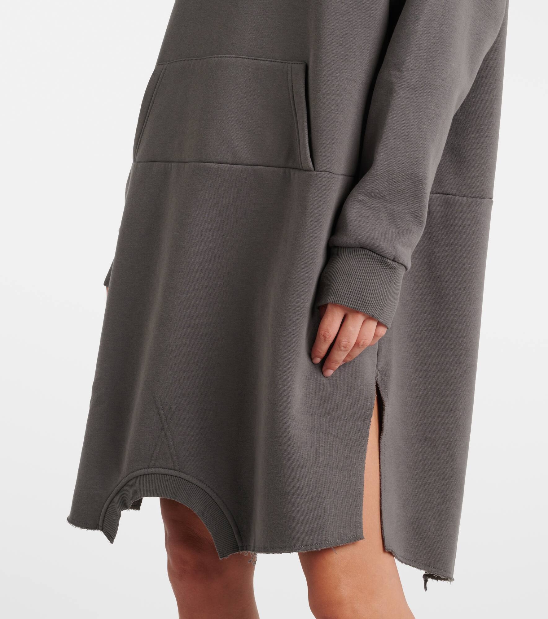 Cotton-blend jersey sweater dress - 5