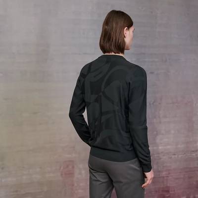 Hermès "Jeux de points minimal compact" crewneck sweater outlook