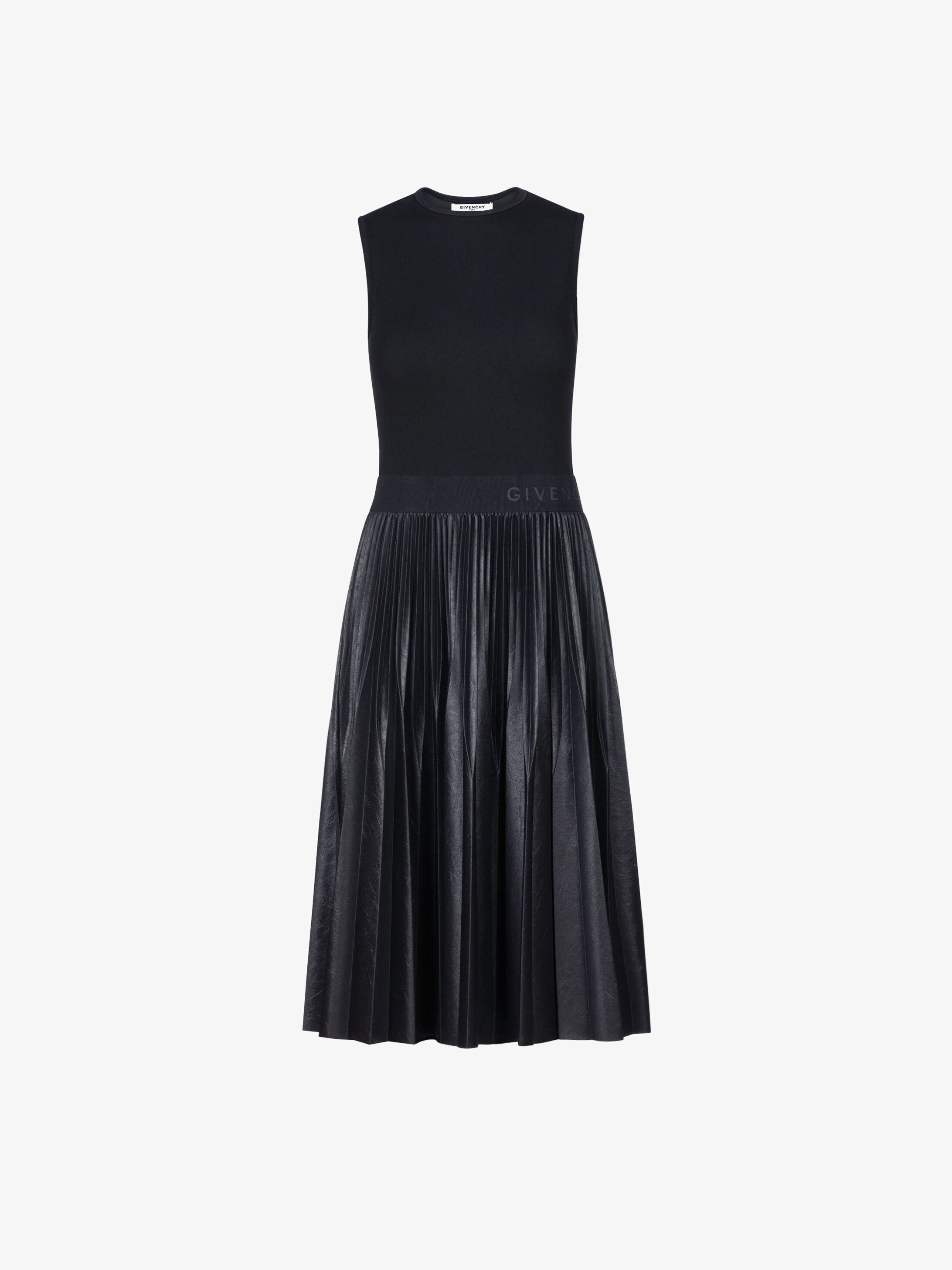 GIVENCHY mid-length pleated dress - 1