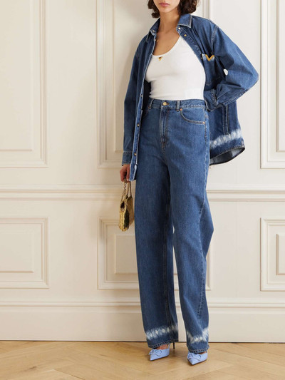 Valentino Embellished flared jeans outlook