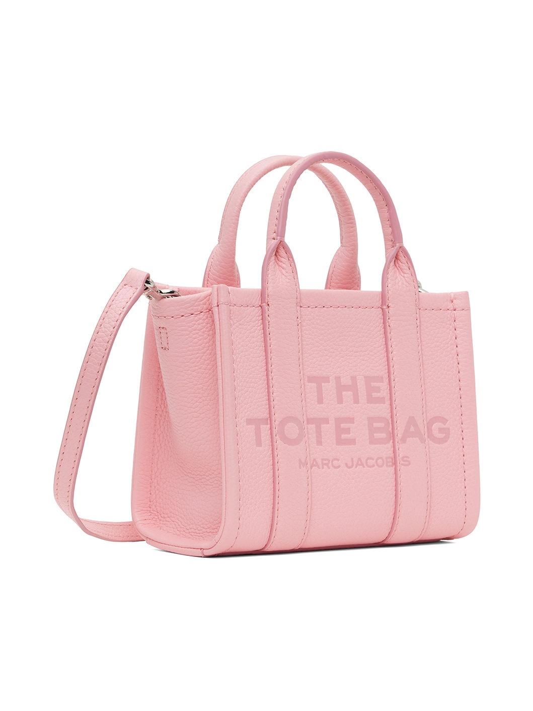 Pink 'The Leather Crossbody' Tote - 2