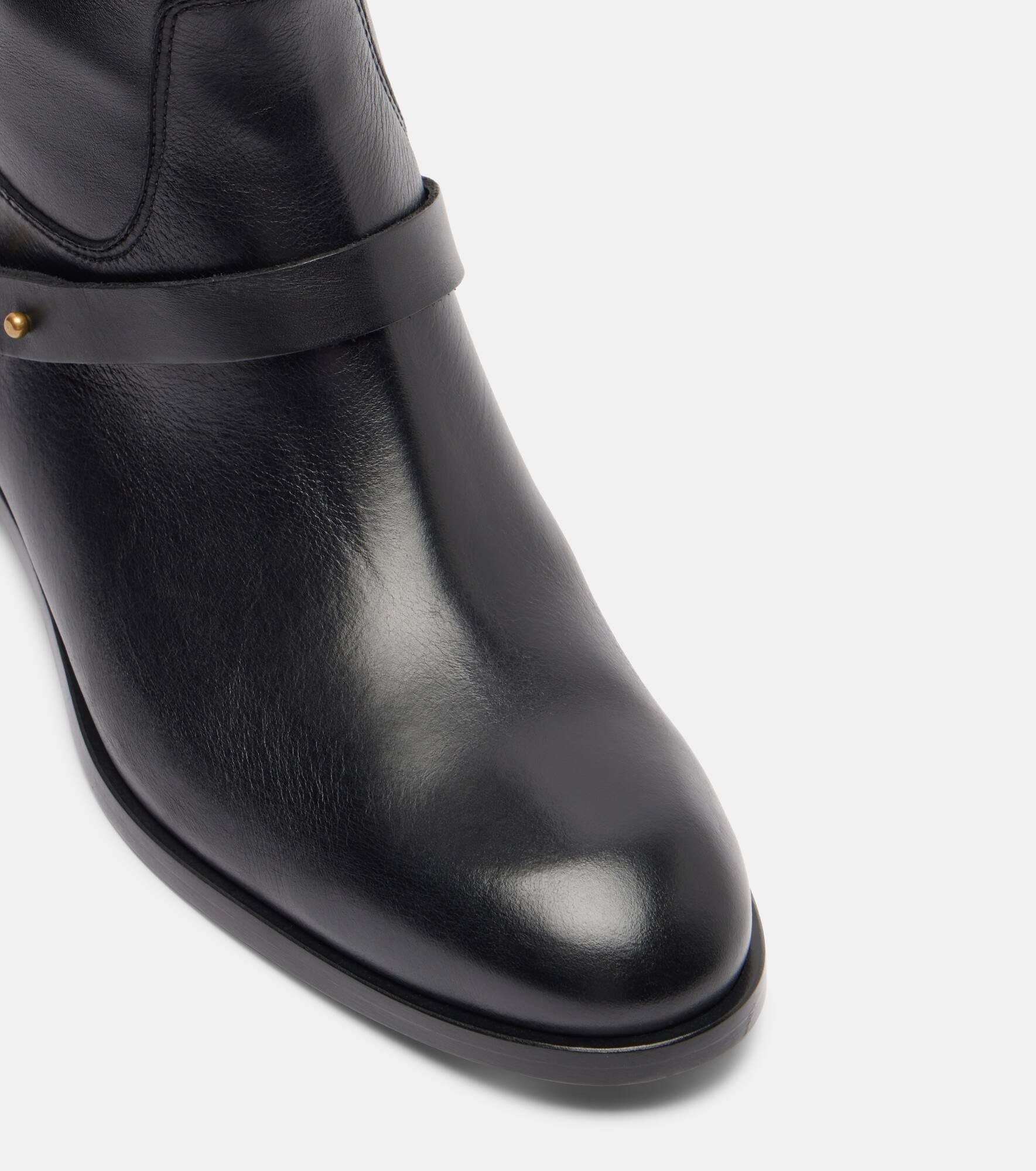 Charlie leather knee-high boots - 5