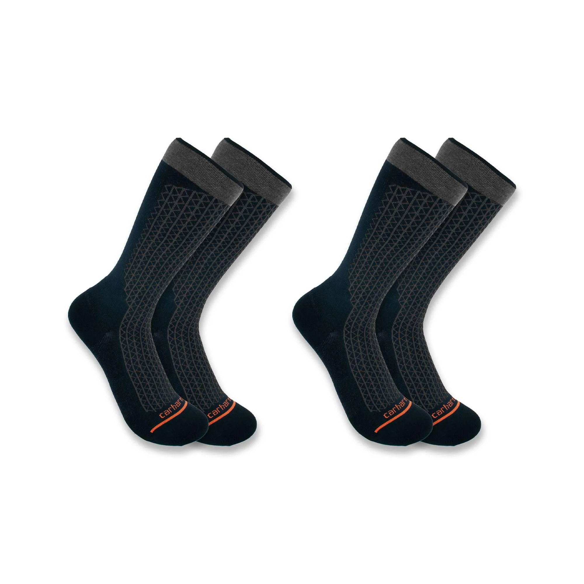 Lightweight Durable Crew Sock 2 Pack - 1