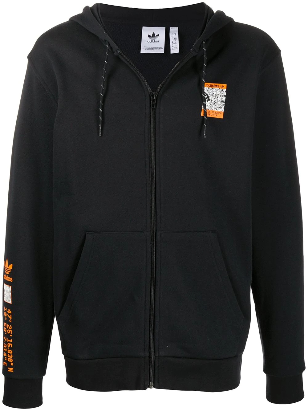 zip-up hoodie - 1