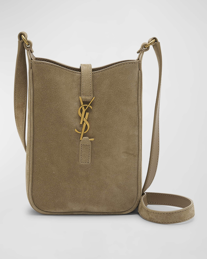 Le 5 A 7 Mini Suede Bucket Bag - 1