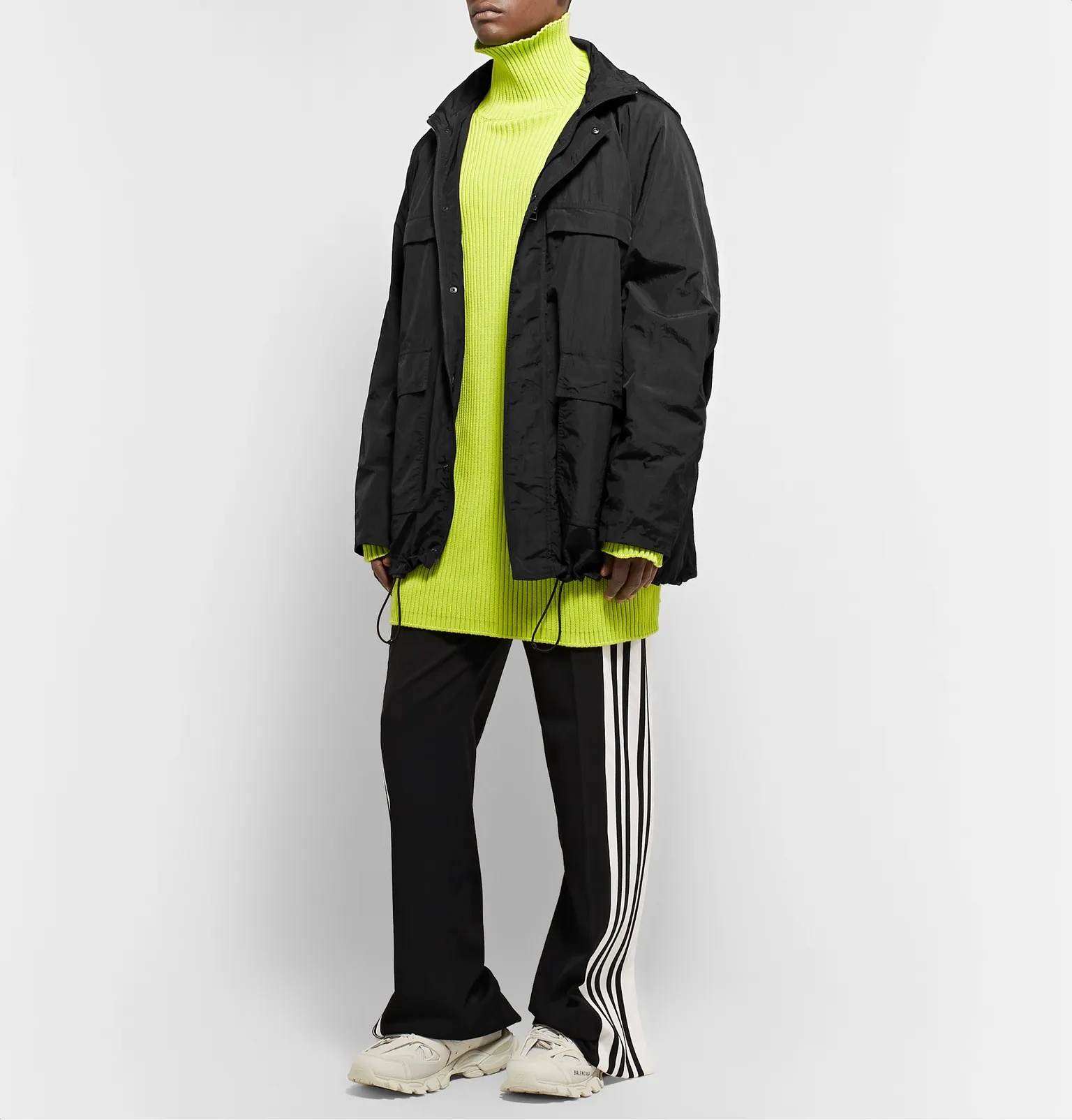 Oversized Logo-Appliquéd Shell Jacket - 2