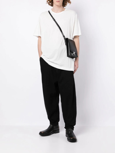 Yohji Yamamoto round-neck cotton T-shirt outlook