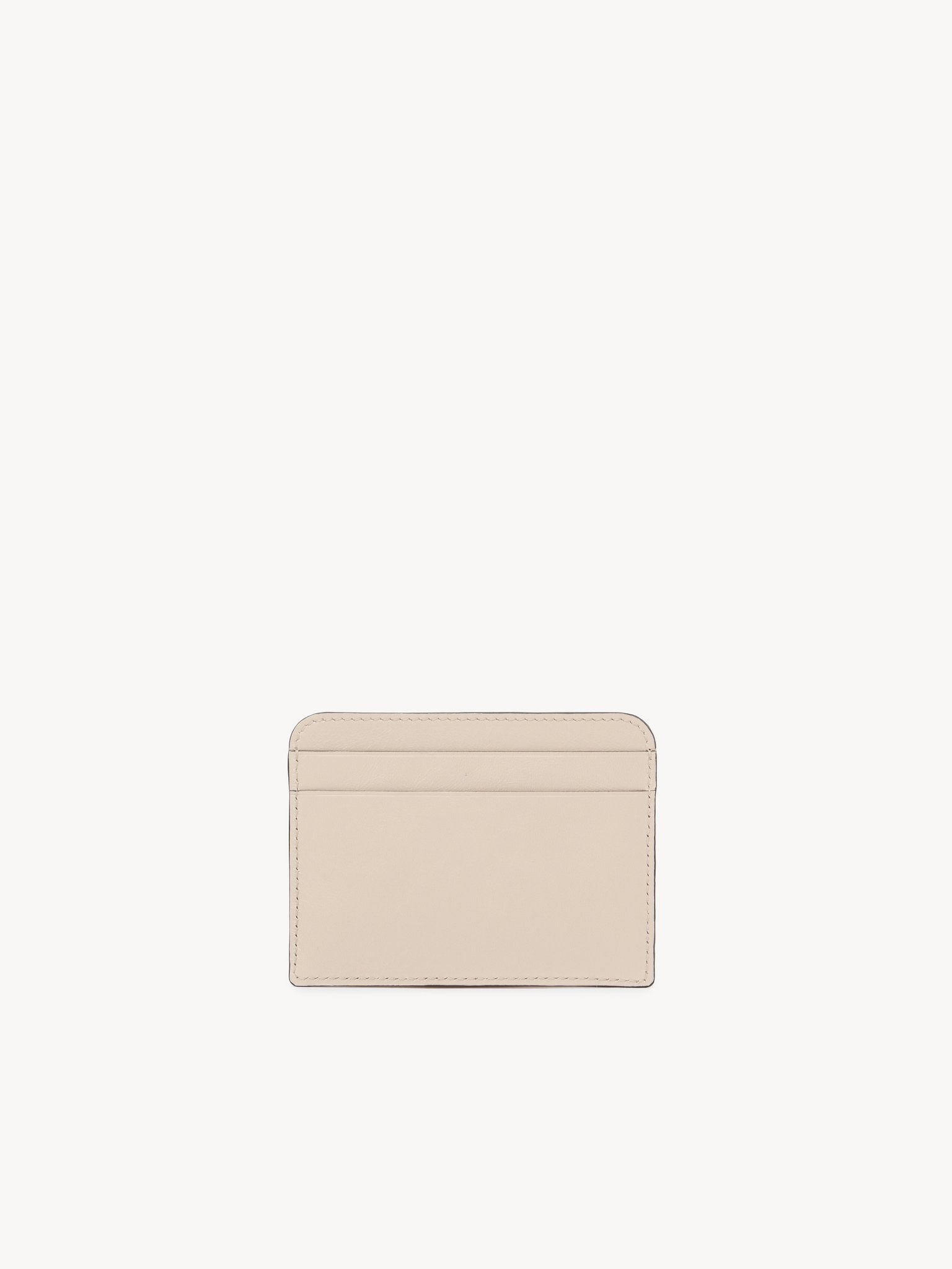 CHLOÉ ICONIC CARD HOLDER IN SHINY LEATHER - 3