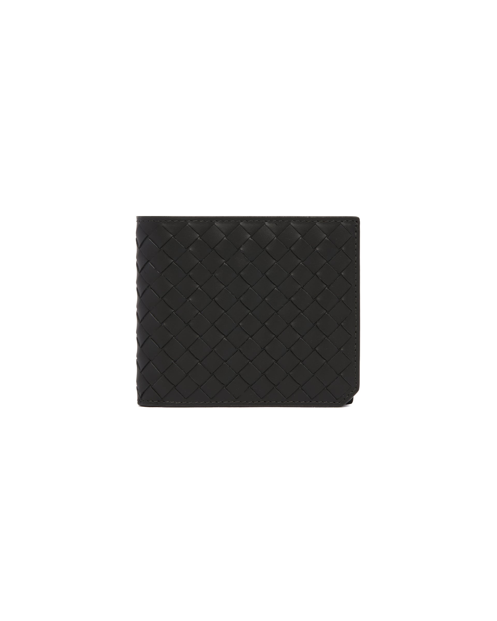 Green Small Intrecciato Wallet - 2