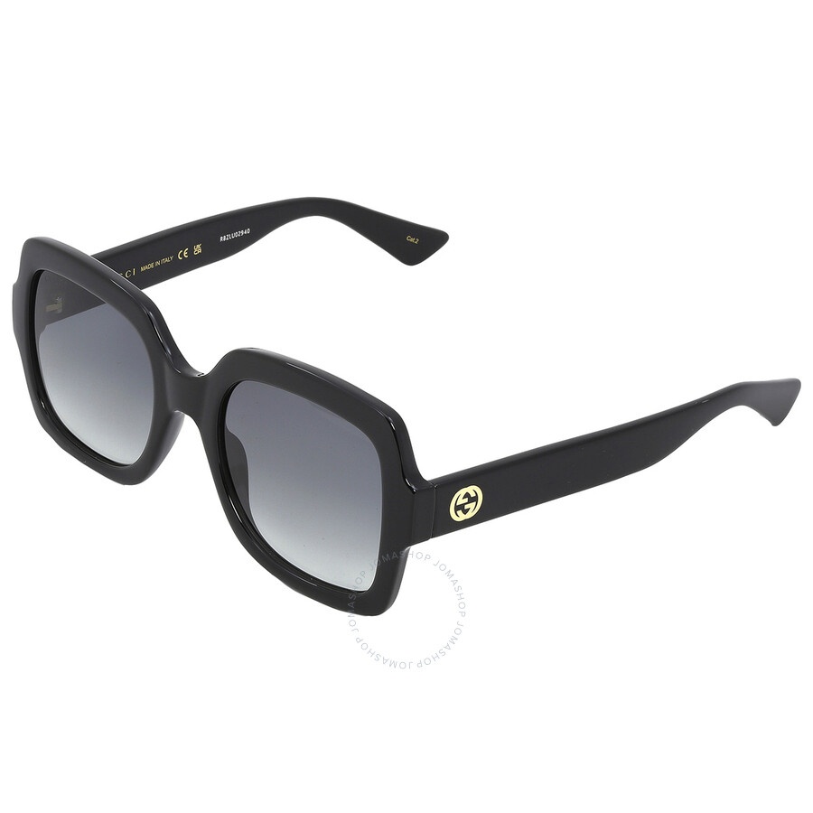Gucci Grey Gradient Square Ladies Sunglasses GG1337S 001 54 - 4