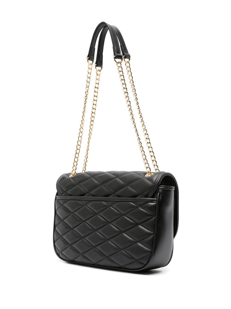 logo-lettering matelassÃ© shoulder bag 3