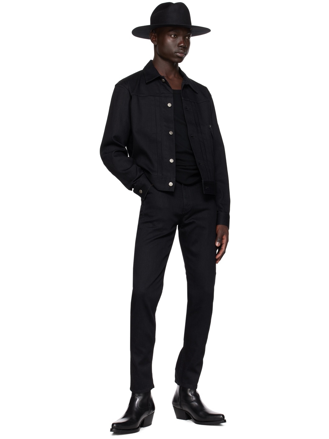 Black Classic Jeans - 4