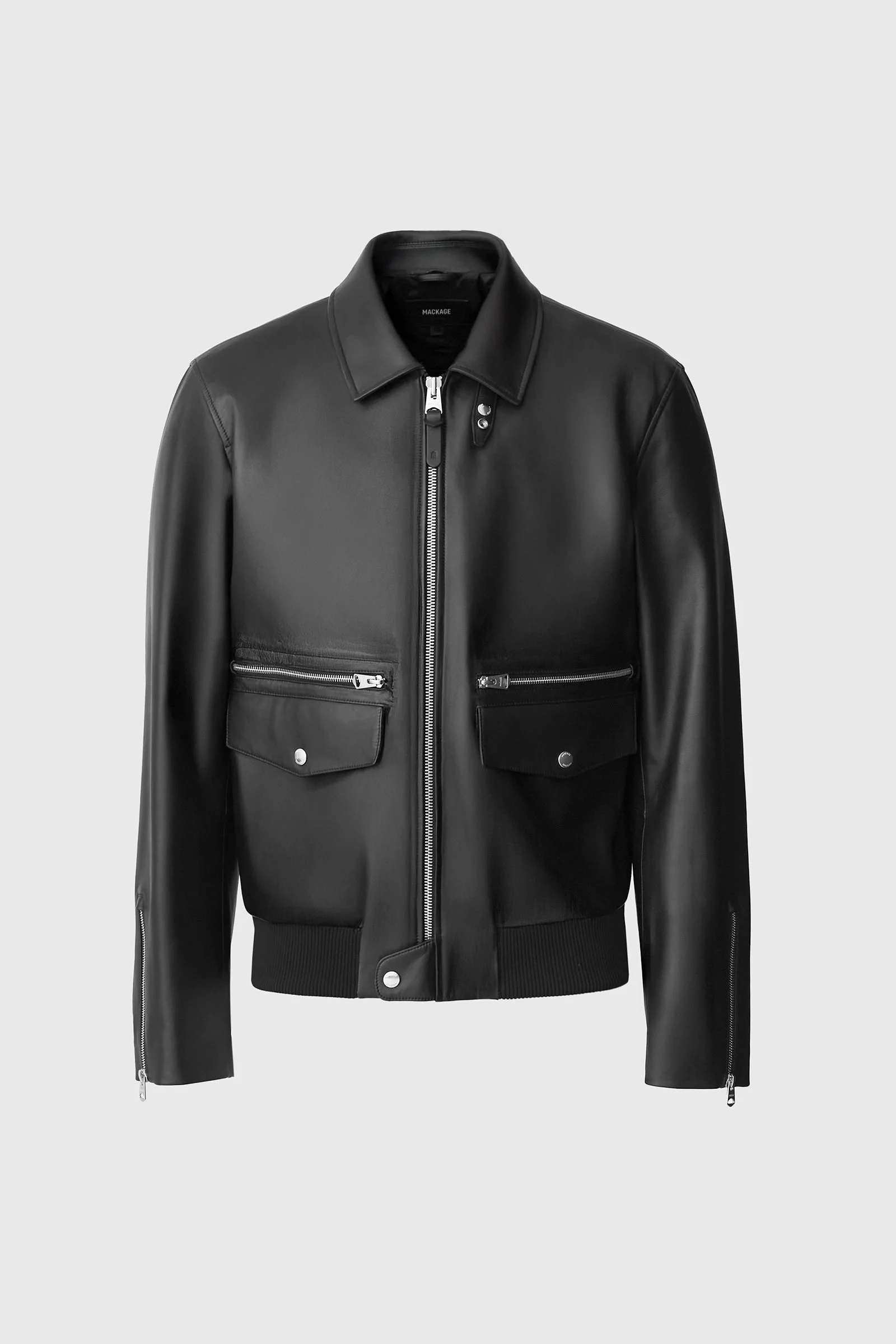 JAKARI Leather Zip Jacket - 1