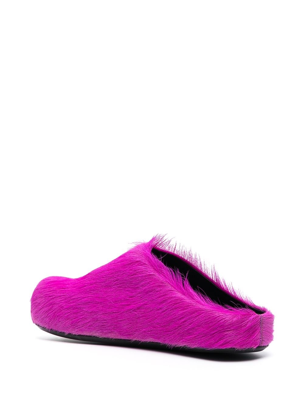 Fussbet Sabot calf-hair slippers - 3