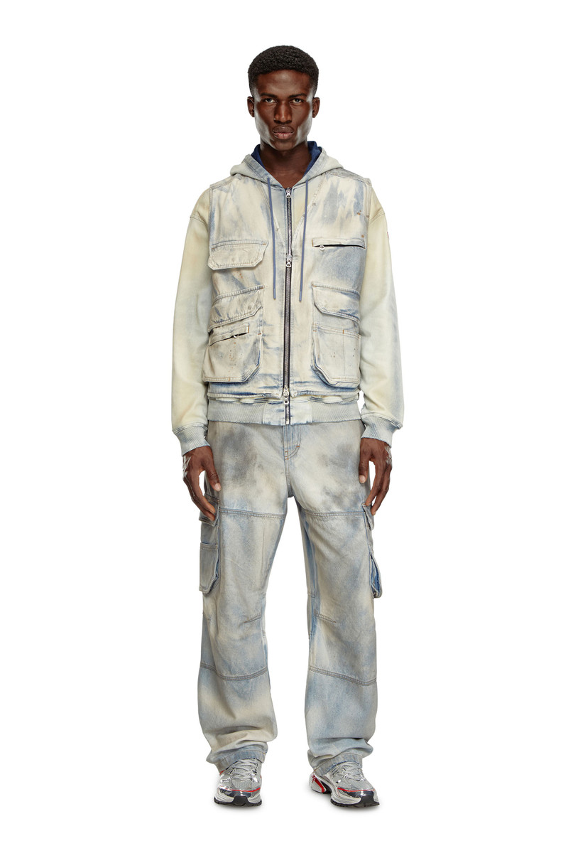 Diesel STRAIGHT JEANS D-FISH 0CBDJ outlook