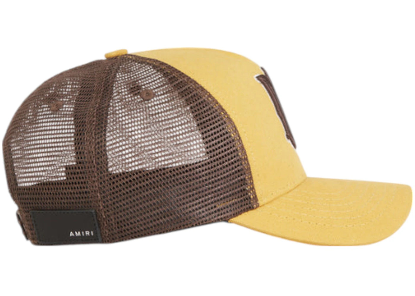 AMIRI MA Logo Trucker Cap Chai Tea - 2