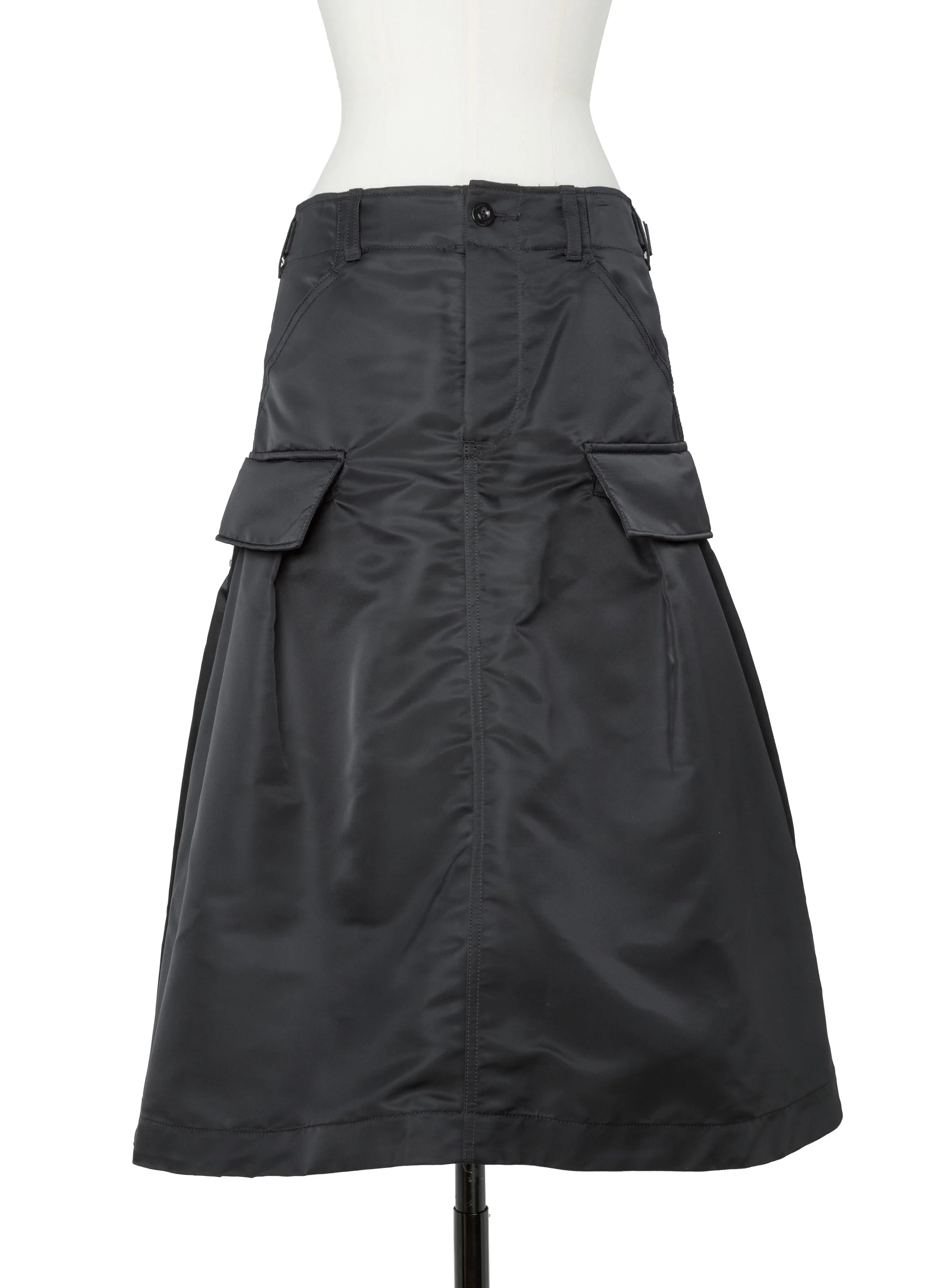 Nylon Twill Skirt - 1
