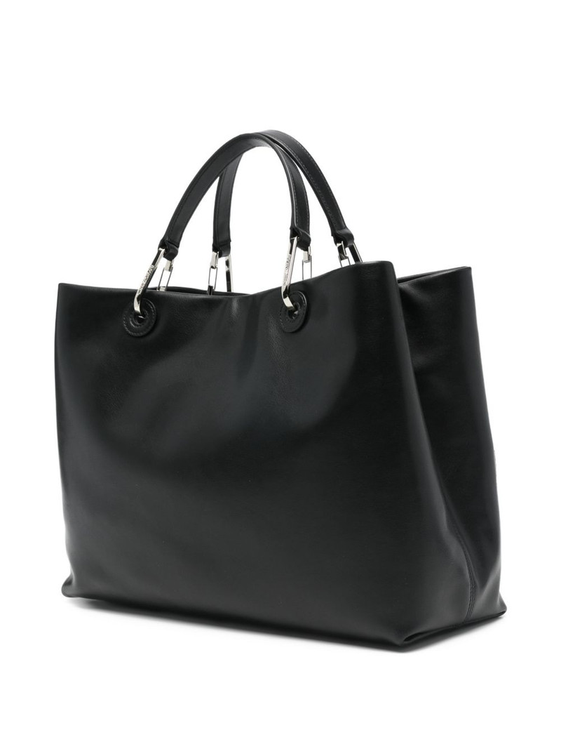 logo-appliqué tote bag 3