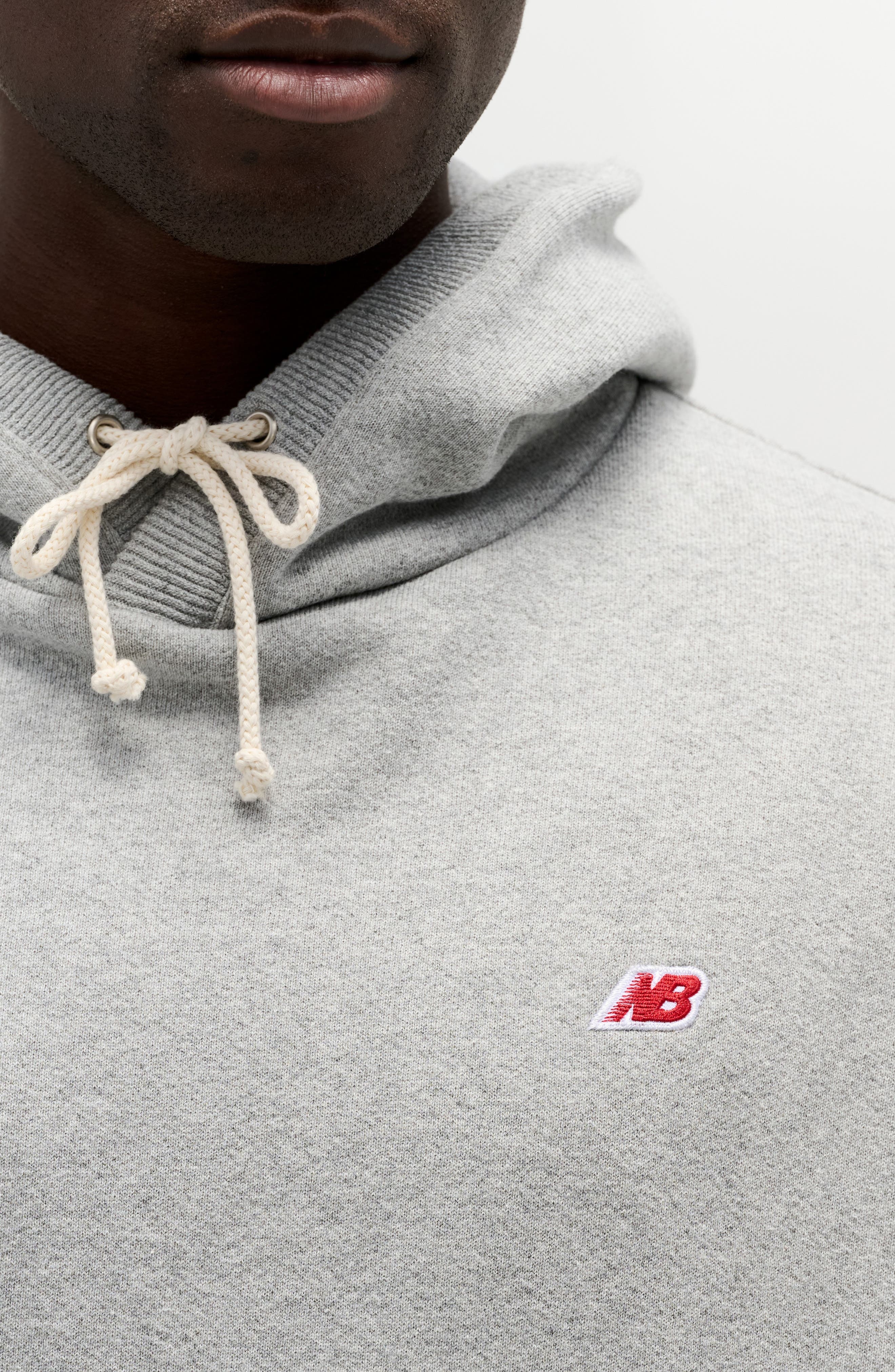 New Balance Made in USA Core Hoodie in Athletic Grey at Nordstrom - 3