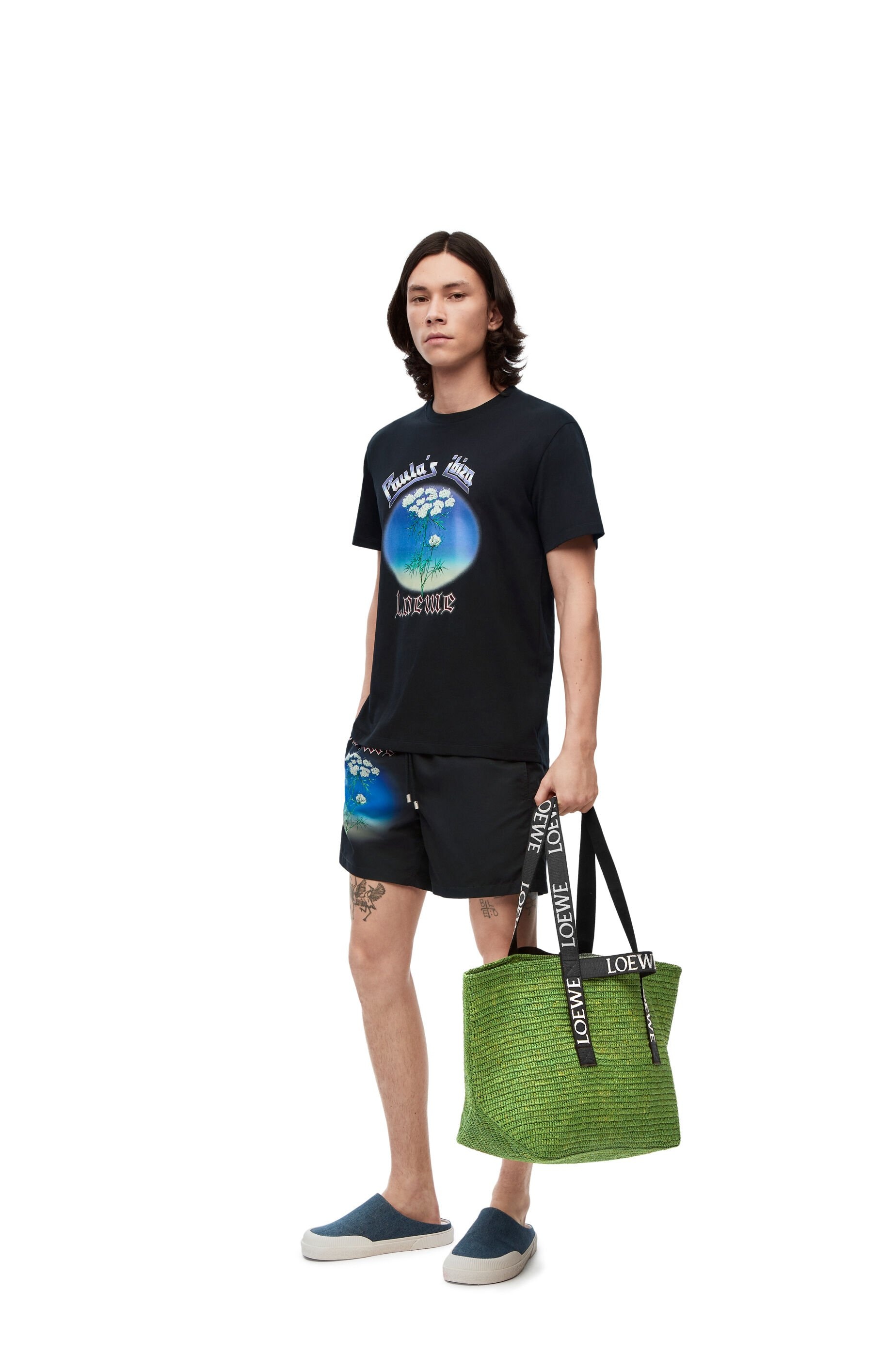 Fold Shopper in raffia - 8