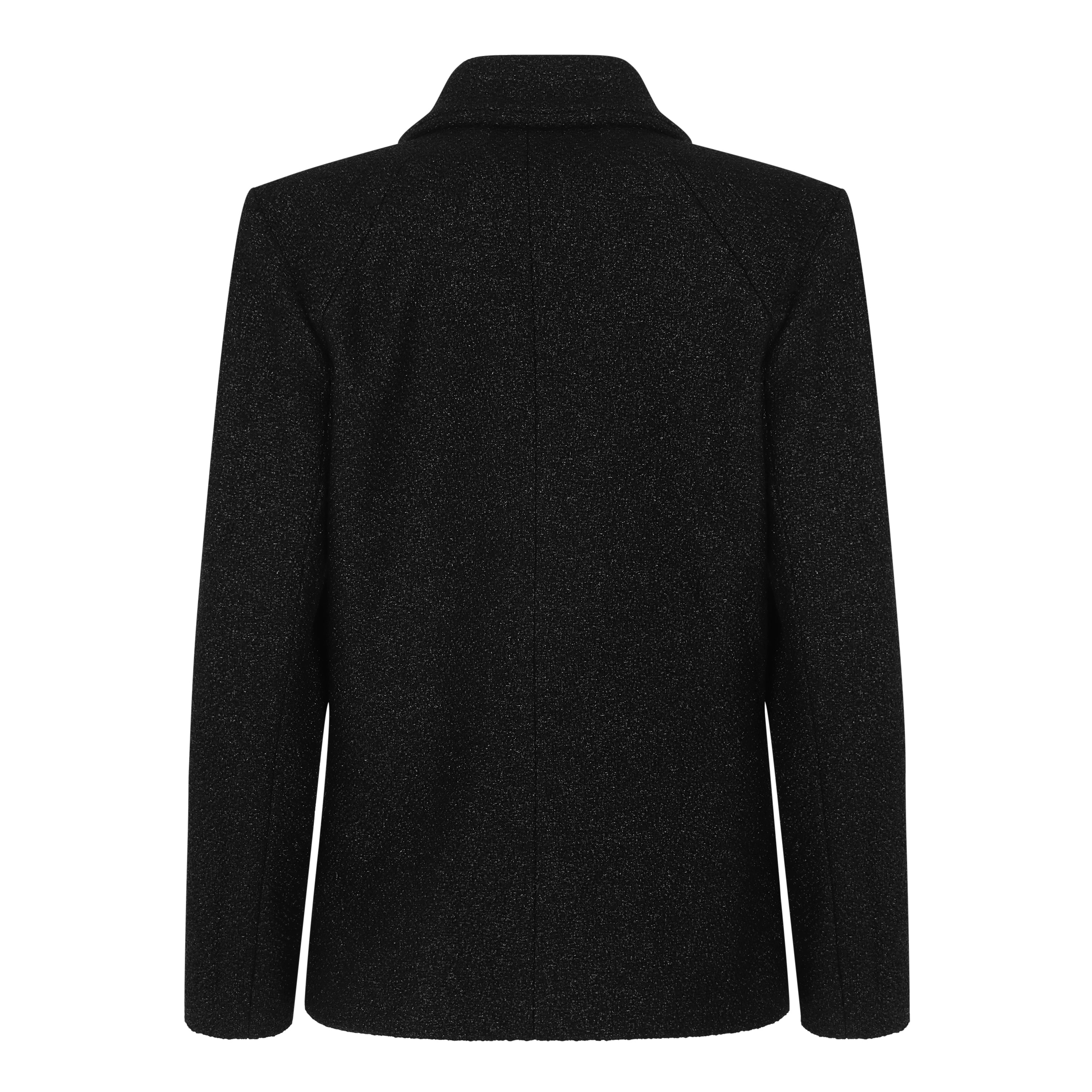 Oversized Black Blazer - 2