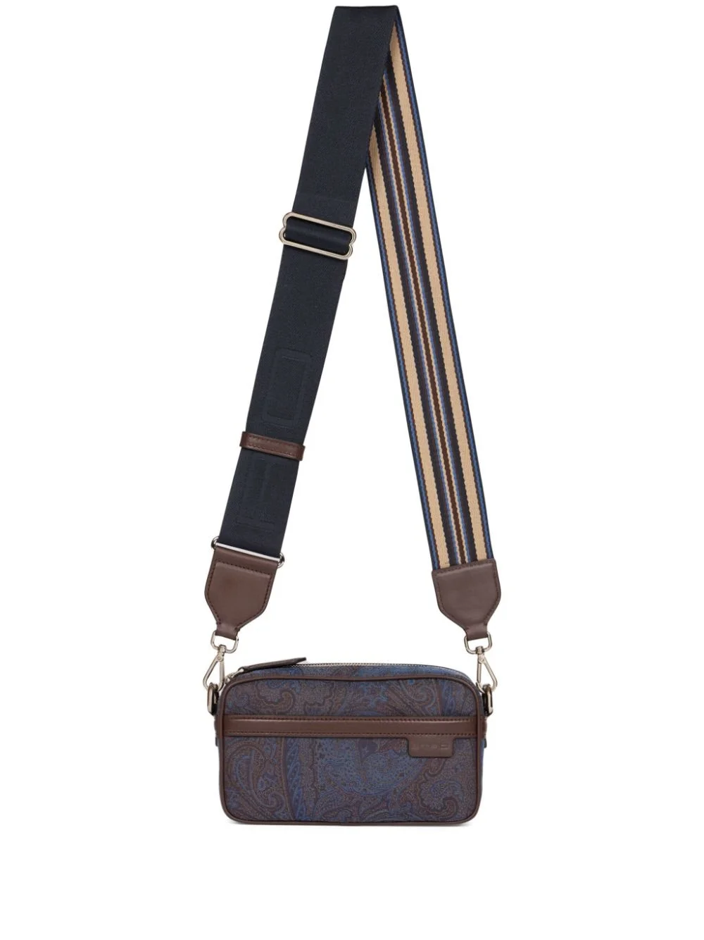 mini paisley cross body bag - 1