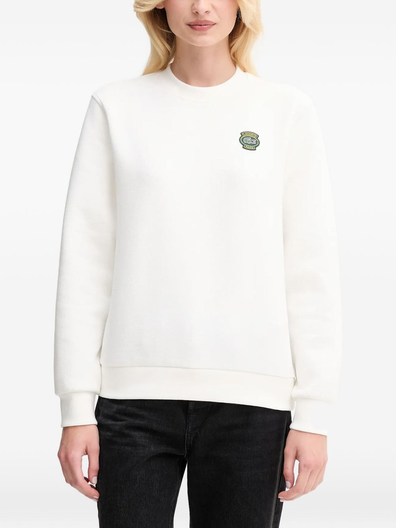 logo-patch sweatshirt 1