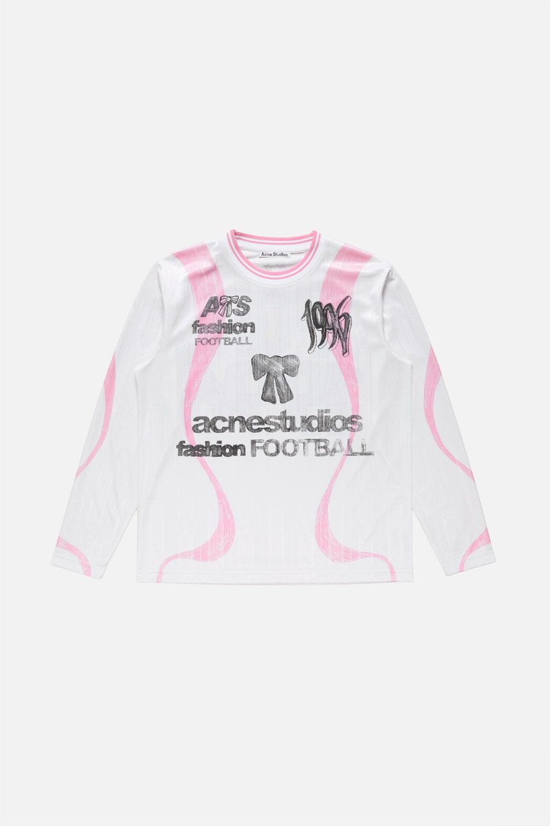 Sports jersey graphic t-shirt - White 1