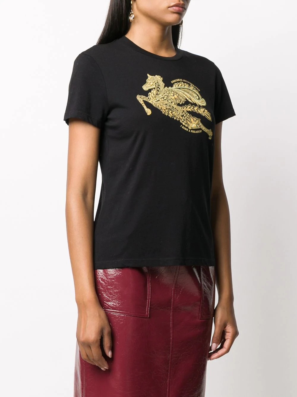 dragon print T-shirt  - 3