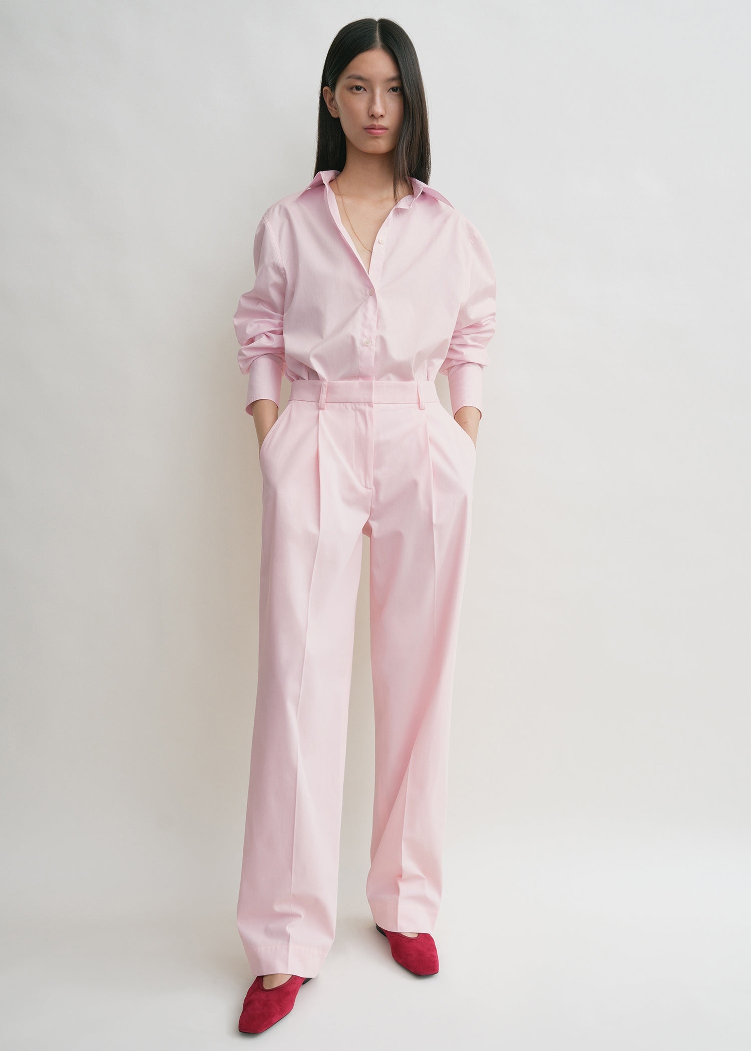 Slanted pocket trousers blossom - 2