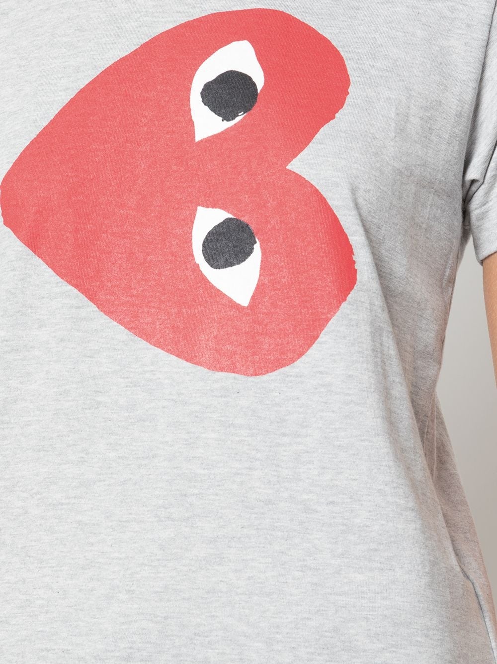 contrast logo T-shirt - 5