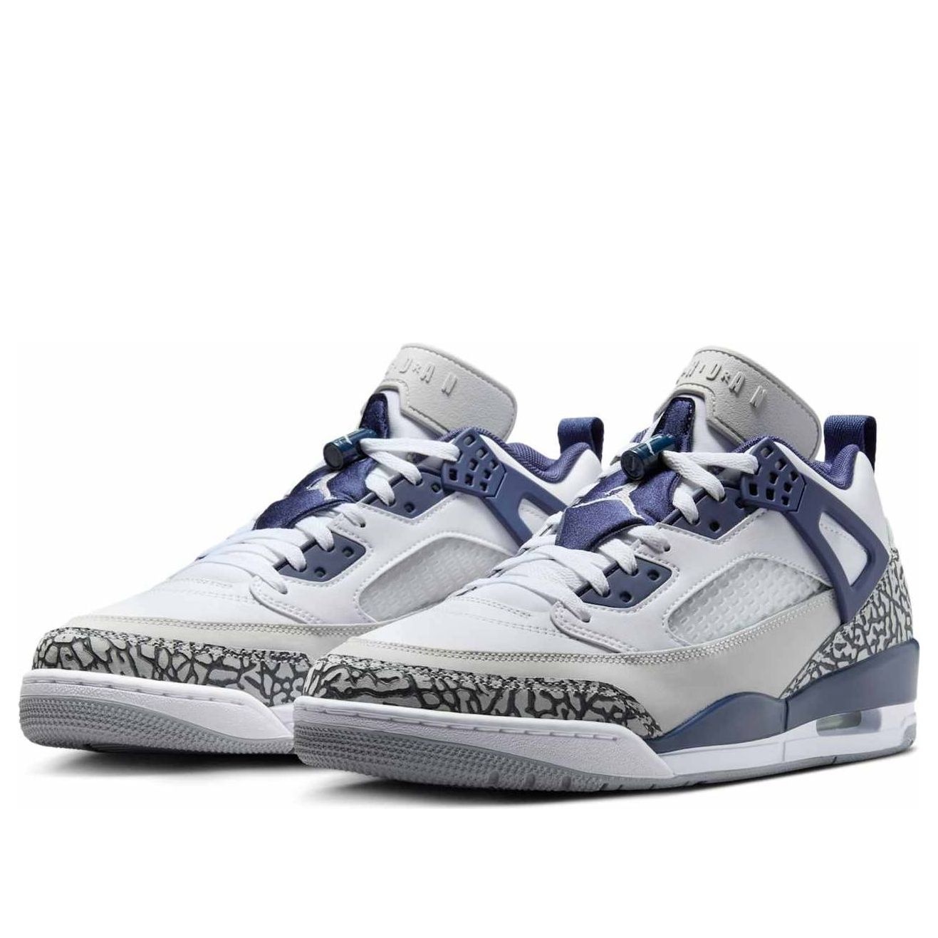 Air Jordan Spizike Low 'White Neutral Grey Anthracite Midnight Navy' FQ1759-140 - 3